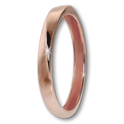GoldDream Ring Damen Gr. 54 Twist 333er Rosegold rosegold Ringschmuck GDR522E54