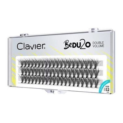 Clavier BeDU2O Doppelvolumen Wimpernbueschel 12mm
