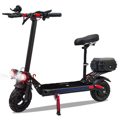 1200W E-Scooter klappbar, 60km Reichweite, Offroad-Reifen, Doppelfederung, IPX5