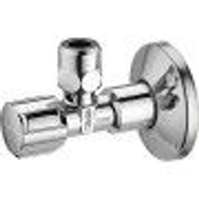 Schell Comfort 049170699 Eckventil 1/2 Zoll mit Griff, selbstabdichtend, Chrom