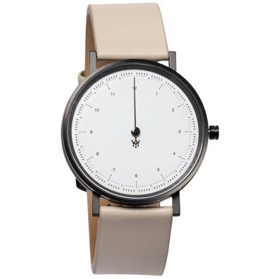 Mast Milano - BS12-BK502M. WH.17I - Armbanduhr - Einzeigeruhr - Unisex - Quarz