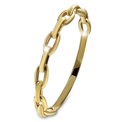 GoldDream zarter Gold Ring Chain Gr.60 333er Gelbgold Damen GDR561Y60