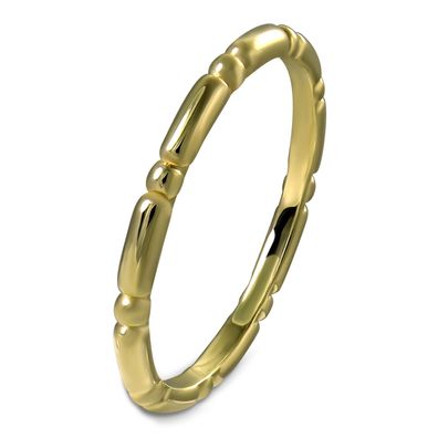 GoldDream zarter Gold Ring Style Gr.58 333er Gelbgold Damen GDR563Y58