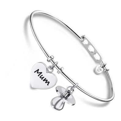 LOTUS Style Charms Armreif Damen LS2036-2/1 Edelstahl silber Schmuck JLS2036-2-1