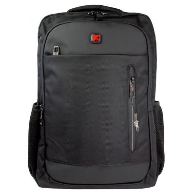 Travel N Meet Businessrucksack, Rucksack gepolstert schwarz Herren ORD4224S