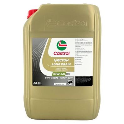 Castrol Vecton Long Drain 10W-40 E6/E9 20 Liter