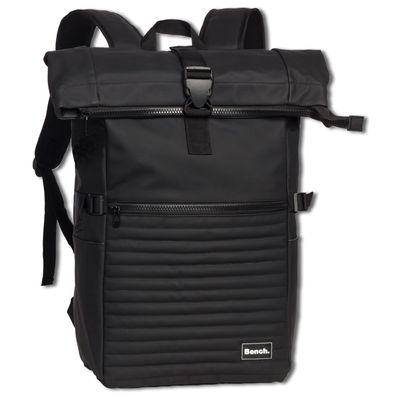 Businessrucksack schwarz Bench Rucksack uni Kunststoff PU ORI315S