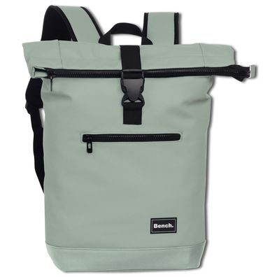 Businessrucksack grau grün Bench Rucksack PU Kunststoff ORI319T2