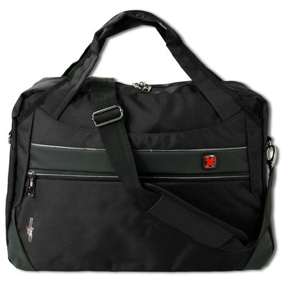 Travel N Meet Reisetasche, Sporttasche Spinnstoff schwarz Weekender OTD4211S
