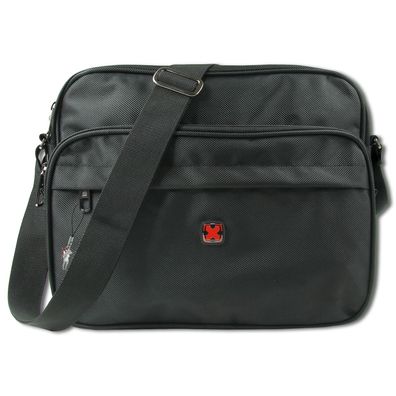 Travel N Meet Schultertasche Herren Crossover Tasche schwarz OTD4212S