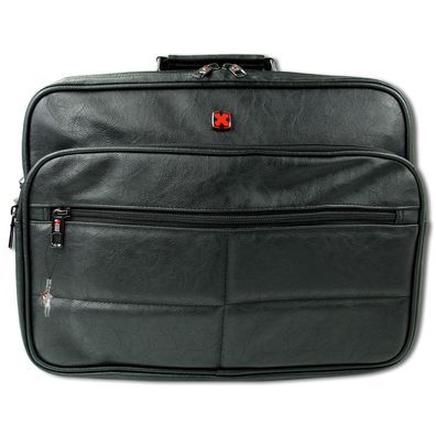 Travel N Meet Schultertasche Herren Business Tasche schwarz OTD4214S