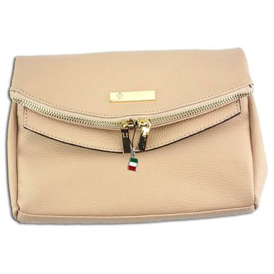 Florence 2in1 Echtleder Tasche Damen Clutch Abendtasche Umhängetasche OTF803A