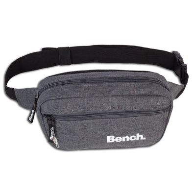 Bench sportliche Gürteltasche grau Bauchtasche unisex Polyester 23x13x6 OTI300K