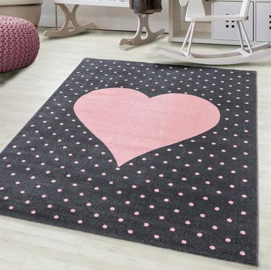 Kinder Teppich BAMBI Pink