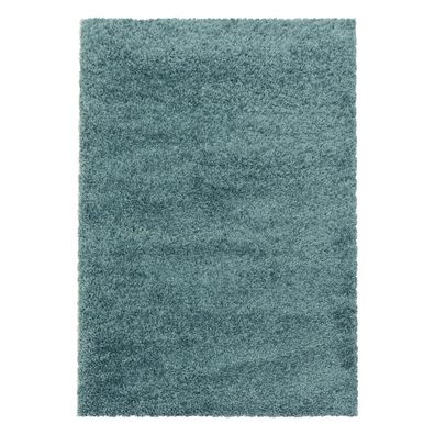 Hochflor Teppich SYDNEY Türkis