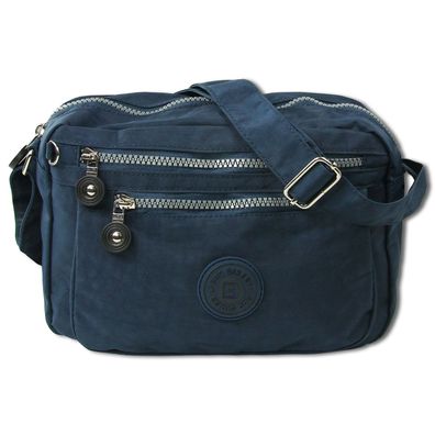 Bag Street Nylon Umhängetasche navy Damen Tasche OTJ202B