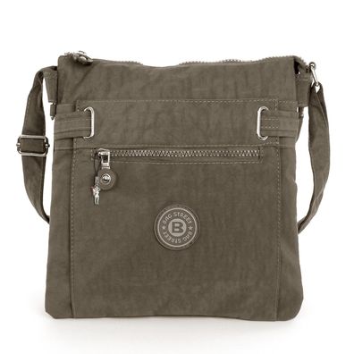 Bag Street Nylon Tasche Damenhandtasche Umhängetasche stone 26x27x9 OTJ207L