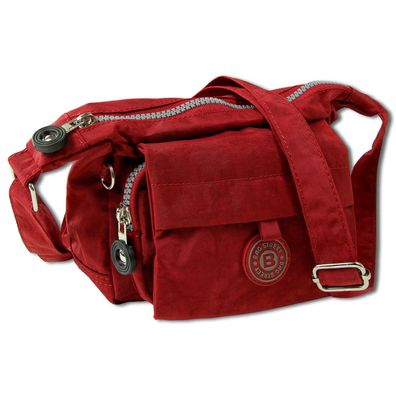 Handtasche Abendtasche Nylon rot Damen crossover Tasche Bag Street OTJ232R