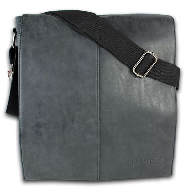 Jennifer Jones Canvas Kunstleder Herren Messenger Bag Schultertasche OTJ2380S