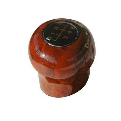 Schaltknauf Schaltknopf für VW T5 & T6 2003-2025 5 / 6 Gang Edelholz Wurzelholz