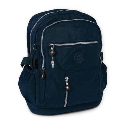 Bag Street Nylon Rucksack Damen Herren Jugend Sporttasche navy 30x18x38 OTJ604B