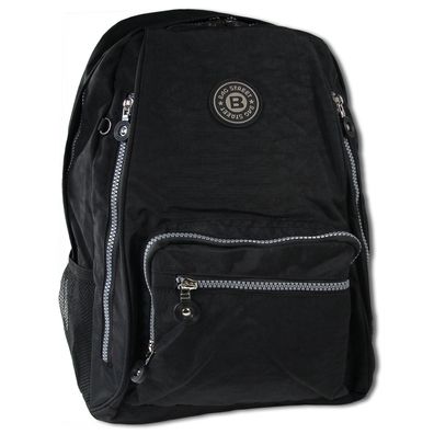 Bag Street Rucksack Nylon schwarz Rucksacktasche OTJ613S