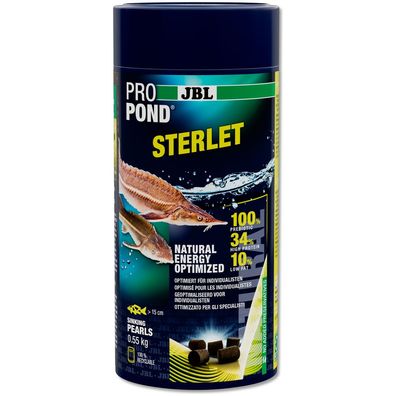 JBL ProPond Sterlet 1000ml zur Fütterung von Stören im Gartenteich