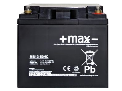 Akku kompatibel AGM-50-MOB Mobility Battery 12V 50Ah Blei Accu wiederaufladbar
