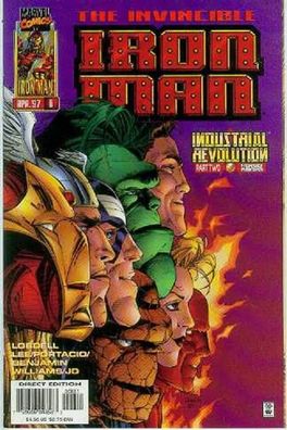 Iron Man (2nd series) # 6 (Jim Lee & Whilce Portaccio) (USA, 1997)