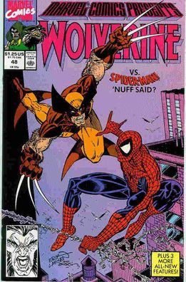 Marvel Comics Presents # 48 (Wolverine / Spiderman) (USA, 1990)