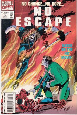 No Escape # 3 (of 3) (movie adaptation) (Mike Harris) (USA, 1994)
