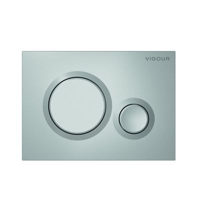 Vigour Betätigungsplatte DON seidenmatt 2-Mengen-Spültechnik für VIS Vorwandelement
