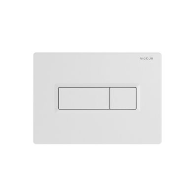 Vigour Betätigungsplatte TEES weiss 2-Mengen-Spültechnik für VIS Vorwandelement