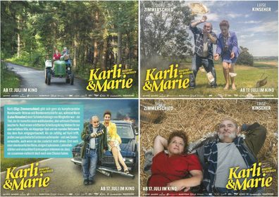 Karli & Marie - 4 Original Kino-Aushangfotos - Sigi Zimmerschied - Filmposter