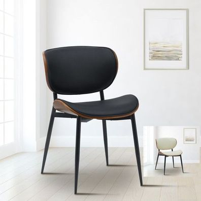 Esszimmerstuhl Kunstleder Besucherstuhl Wohnzimmerstuhl Küchenstuhl Bürostuhl