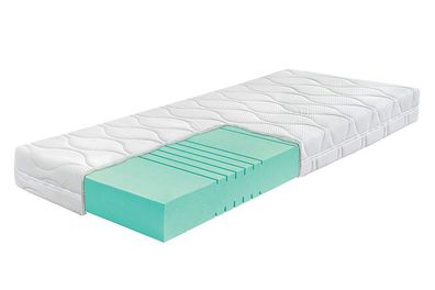 Hybridschaummatratze 5-Zonen Una Soft 14 cm Höhe