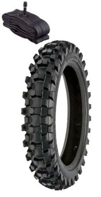 Crossreifen Dirtbike Kinder-Dirtbike 3.00x10 (80/100-10) Schlauch Ersatzreifen