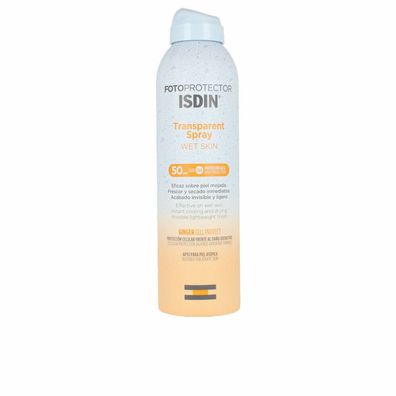 Fotoschutz Isdin Transparentes Spray Nasse Haut Spf 50 250ml