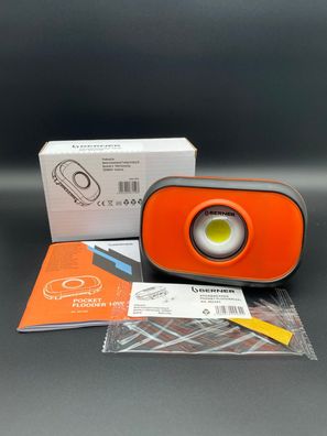 Berner Pocket Flooder 10W Flut Licht 1000 Lumens 1500 Lux Werkstattlampe LED