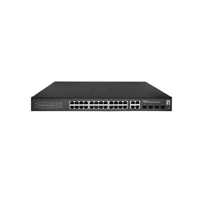 LevelOne GES-2128P Hilbert 28-Port Gigabit PoE Smart Switch