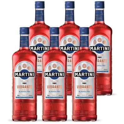 Martini Vibrante 6er Set 6x 0,75L alkoholfreie* Alternative *