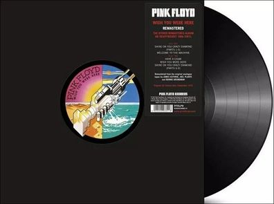 Pink Floyd - "Wish You Were Here" (LP, Album Vinyl 180 Gram) Sealed