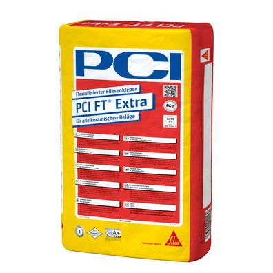 PCI FT Extra Fliesenkleber 25 kg - Liefermenge: 1 Sack 25kg