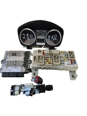 5WS40736C motorsteuergerät für Set FORD FOCUS 2 2.0 Diesel 8M5112A650ANC