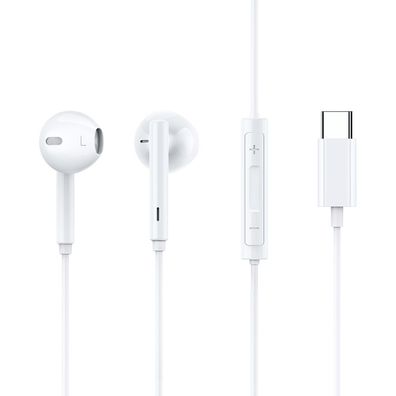 HP-7500 In Ear Kopfhörer Stereo Headset USB-C TYP-C mit Mikrofon Fernbedienung