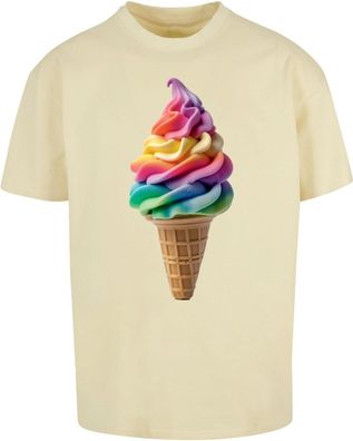 Merchcode Pride Scoops Heavy Oversized T-Shirt MP0008658