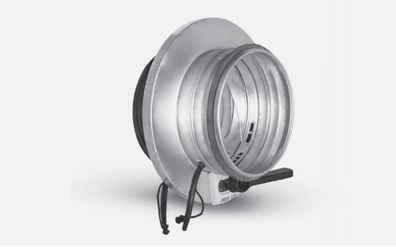 Irisblende mit 2 Messanschlüssen