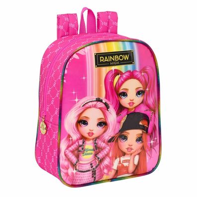 Schulrucksack Rainbow High Pink (22 x 27 x 10 cm)