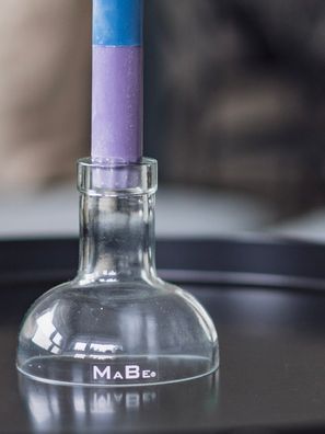 Kerzen Ständer mit Kerze - Upcycling meets Design