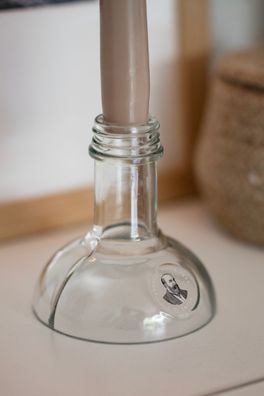 Absolut schöner Kerzenständer nicht nur für Upcycling Fans - OHNE Kerze